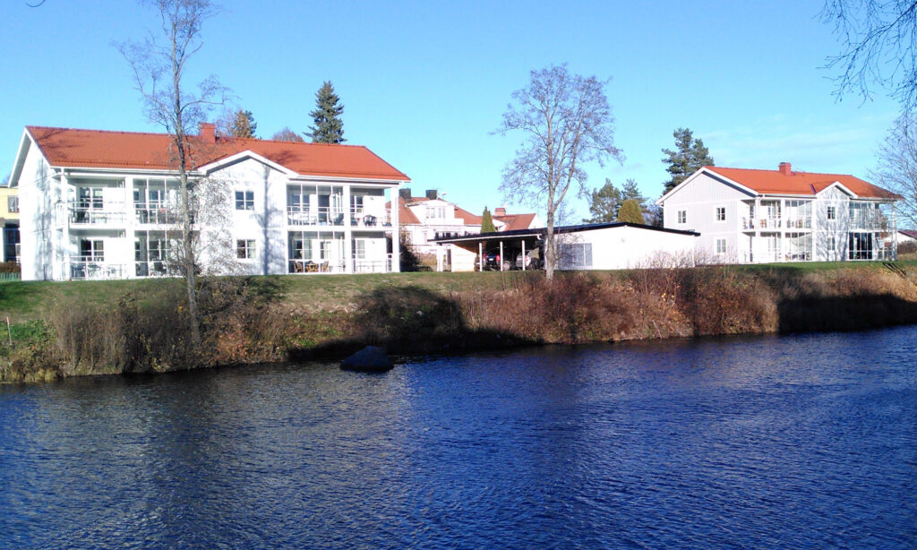Älvstranden. Nybyggnation 8 lägenheter. Byggår 2015-2016.