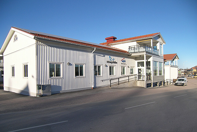 Järnhuset i Alfta. Om- och tillbyggnad kontor, Knagga gård. Byggår 2014.
