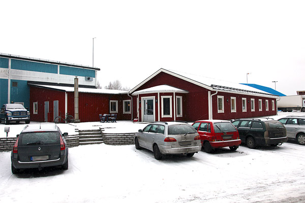 Alfta Frakt. Om- och tillbyggnad kontor. Byggår 2014-2015.