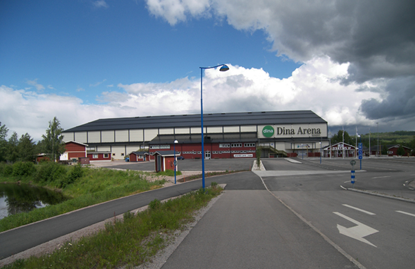 Edsbyn Arena EIF. ny bandyhall ca 10 000 kvm.