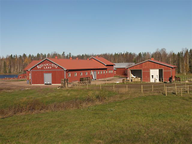 K-Ungh AB. Häststall med gårdsverkstad för 16 st hästar. Byggår 2003-2006.