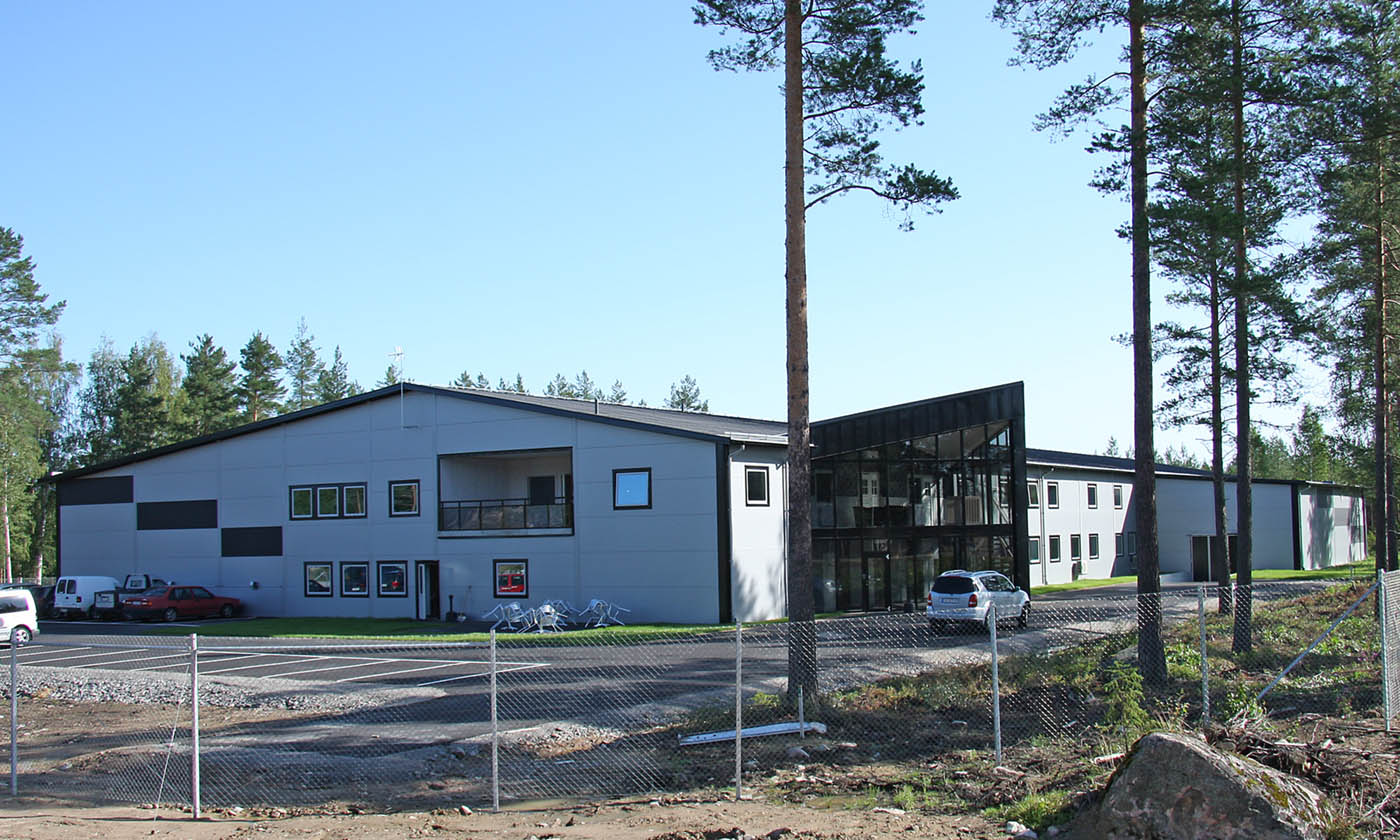 Kungh AB Bollnäs - Byggprojekt - Nybyggnad av industrihall - Byggår 2008 / 2009 - Husbyggarnas Snickare
